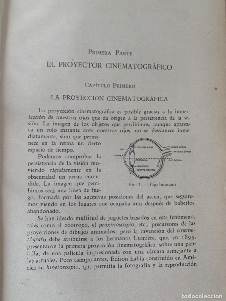 Libros de segunda mano: Proyecci&oacute;n Cinematogr&aacute;fica Sonora (Bols 34) - Foto 3