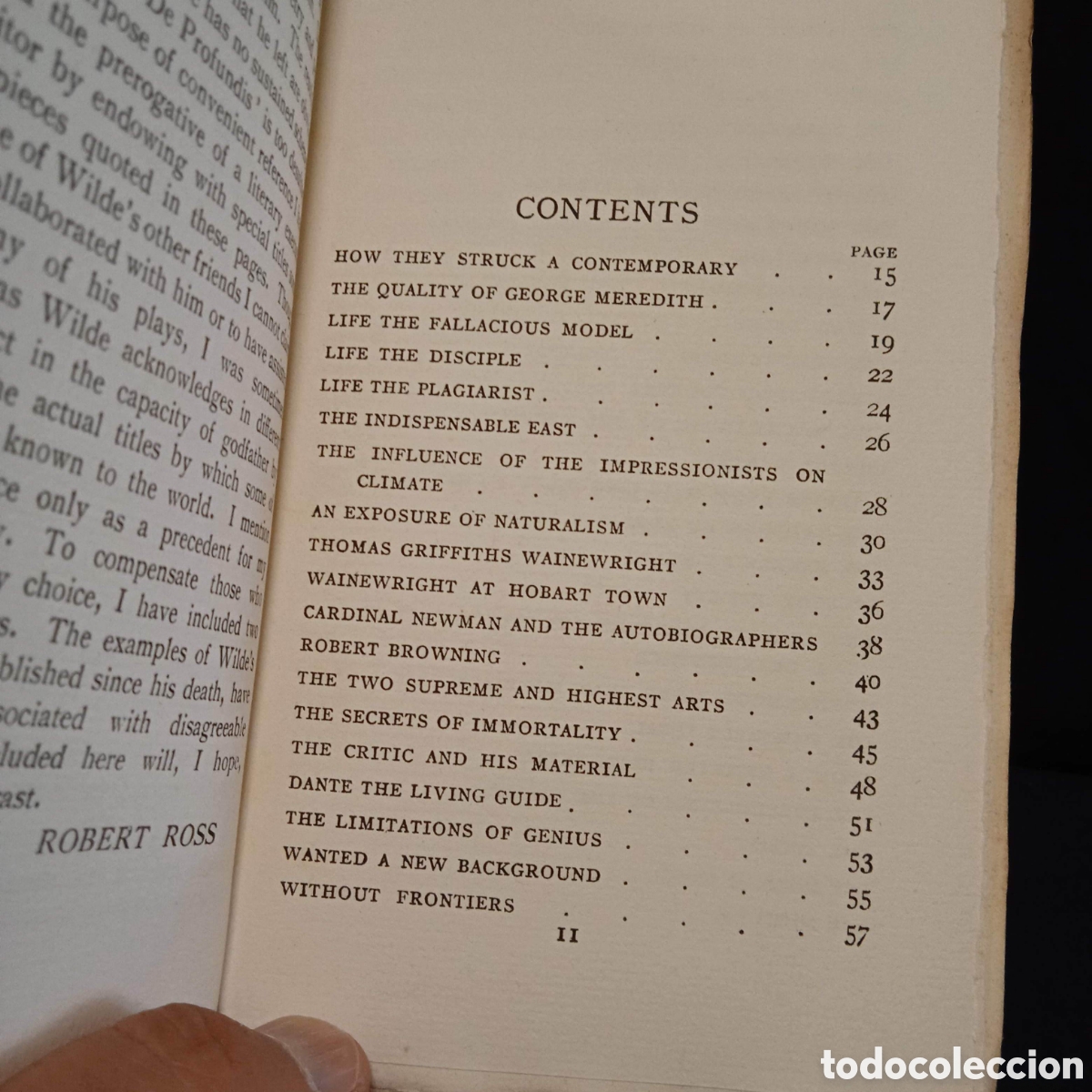 Libros de segunda mano: SELECTED PROSE - OSCAR WILDE - METHUEN & CO 1914 #8712 - Foto 6