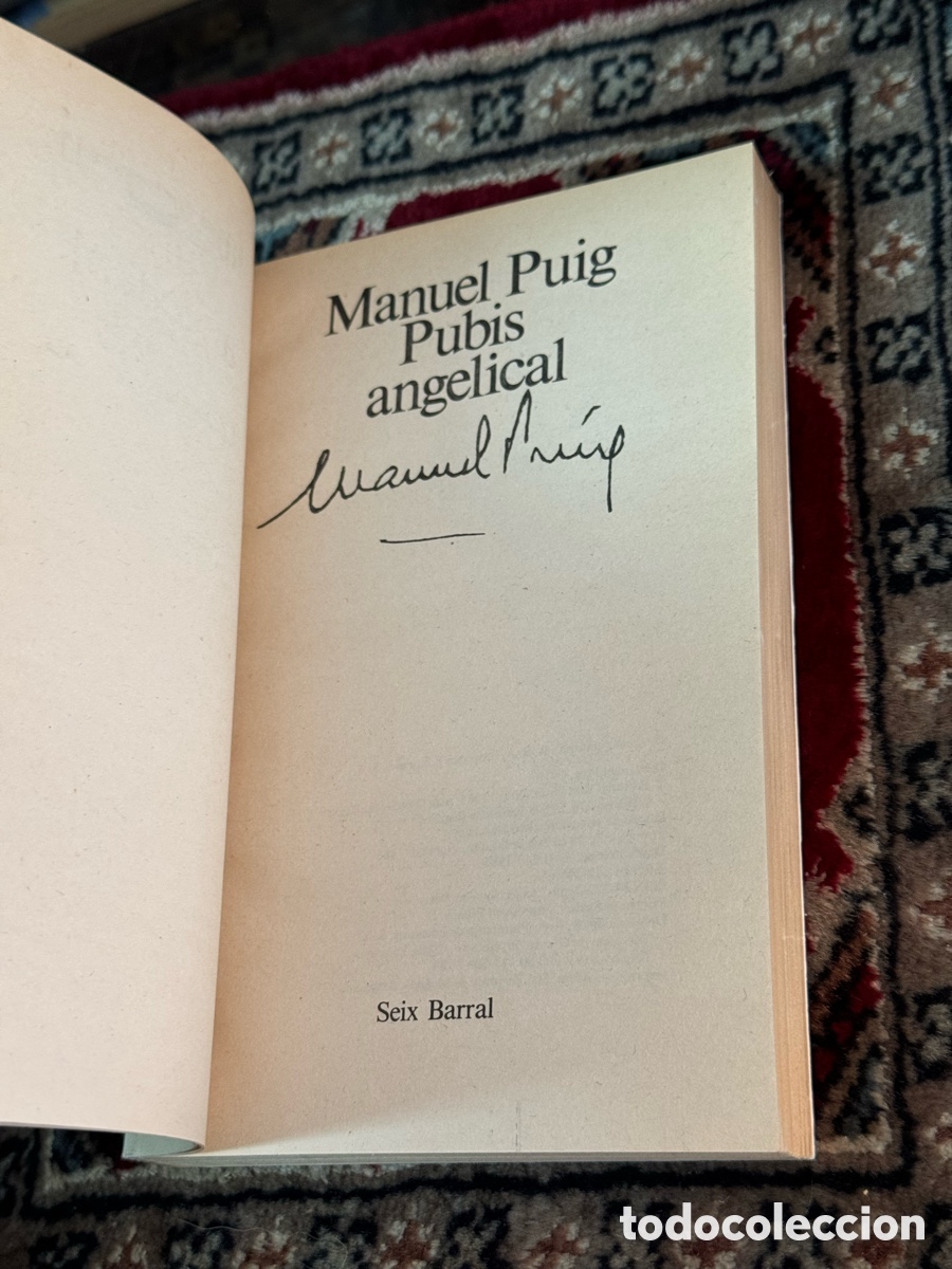 Libros de segunda mano: Pubis Angelical Manuel Puig - Foto 4