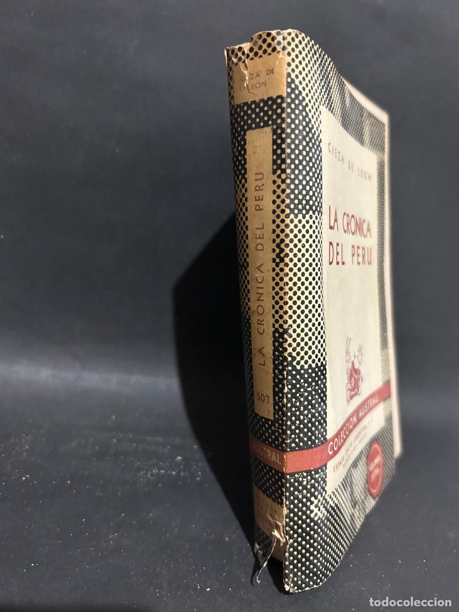 Libros de segunda mano: CIEZA DE LEON - LA CR&Oacute;NICA DEL PER&Uacute; - 1945 - Foto 2