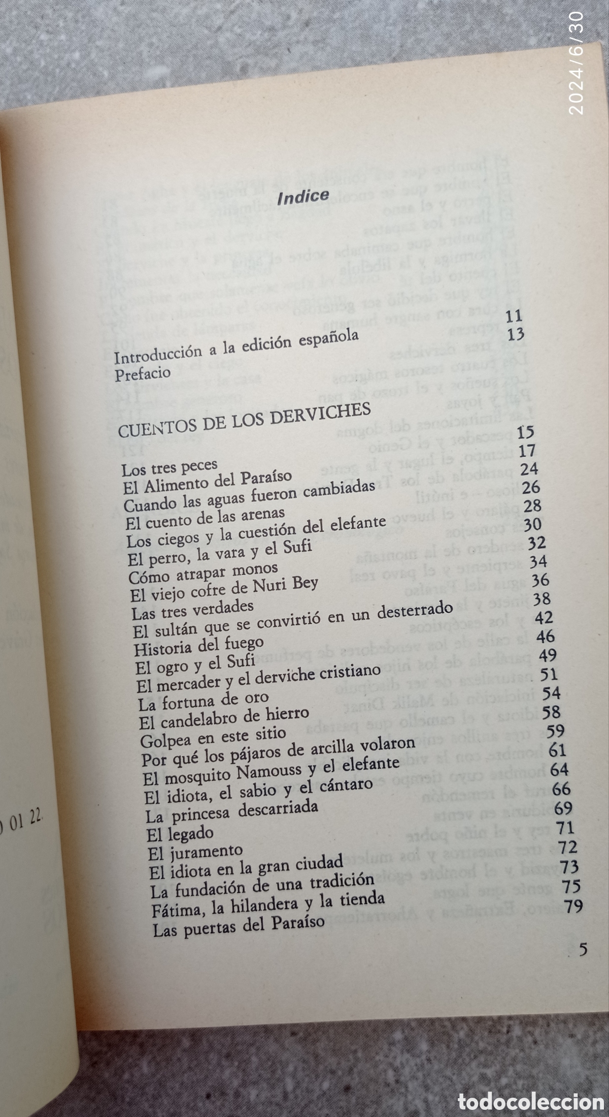 Libros de segunda mano: Cuentos de los derviches, Idries Shah, 1981 - Foto 3