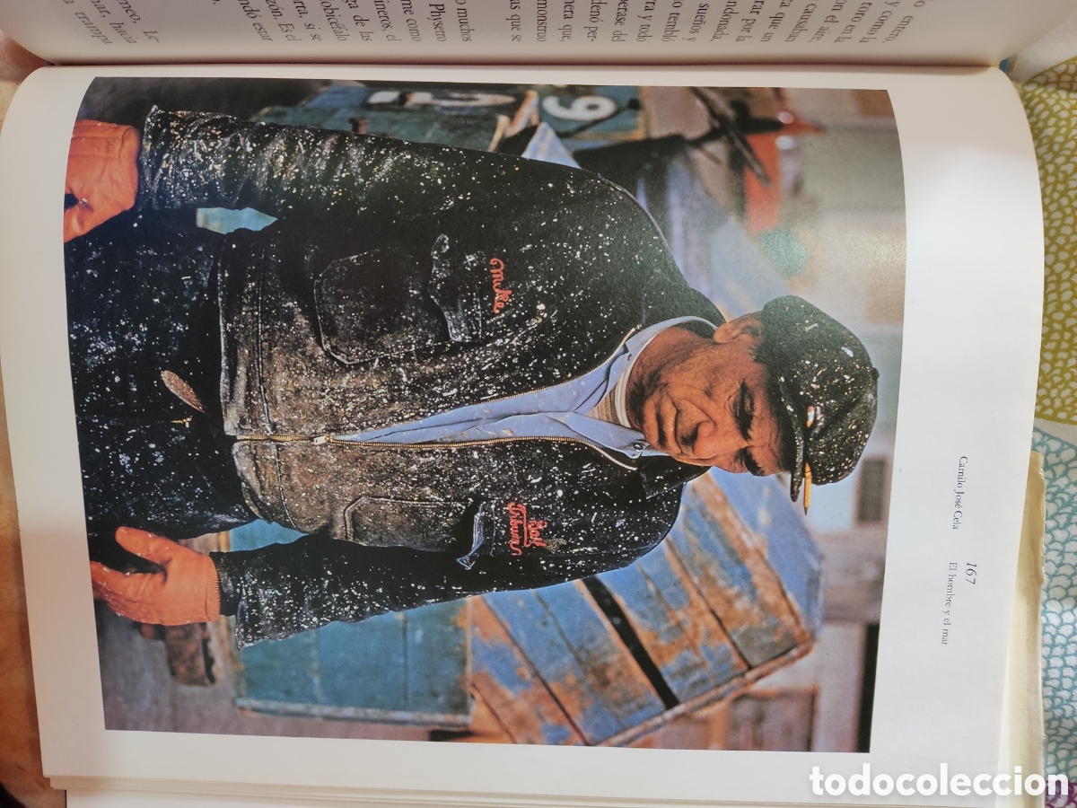 Libros de segunda mano: El hombre y el mar ( Camilo Jos&eacute; Cela ) - Foto 3