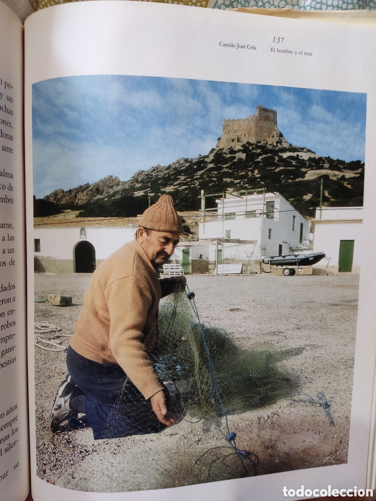 Libros de segunda mano: El hombre y el mar ( Camilo Jos&eacute; Cela ) - Foto 4