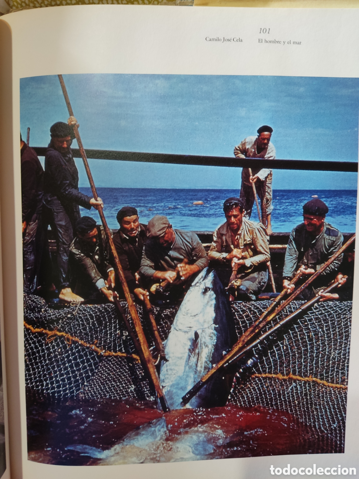 Libros de segunda mano: El hombre y el mar ( Camilo Jos&eacute; Cela ) - Foto 6