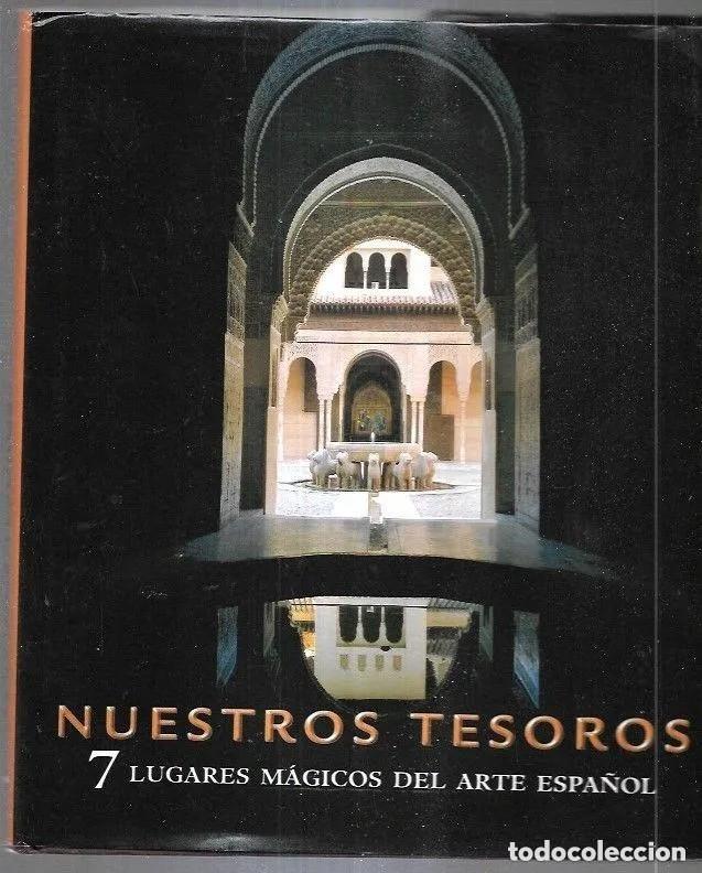 Libros de segunda mano: Nuestros tesoros. 7 lugares m&aacute;gicos del Arte Espa&ntilde;ol. Biling&uuml;e - Foto 1