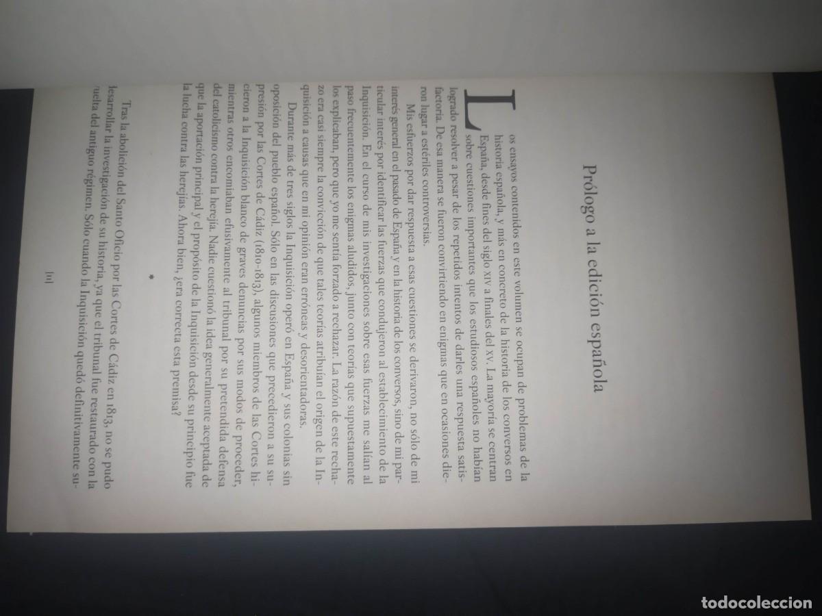 Libros de segunda mano: DE LA ANARQU&Iacute;A A LA INQUISICI&Oacute;N. ESTUDIOS SOBRE LOS CONVERSOS EN ESPA&Ntilde;A - NETANYAHU, B. - Foto 5