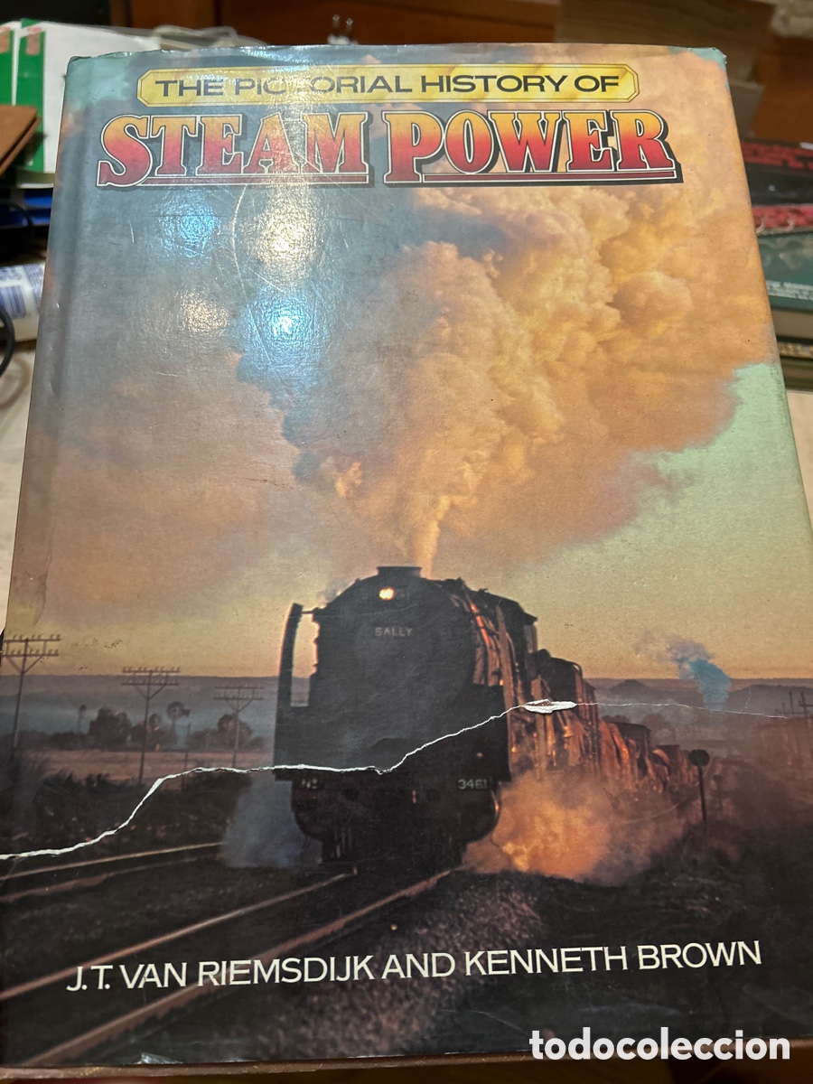 Libros de segunda mano: TRENES HISTORIA PICT&Oacute;RICA DEL PODER DEL EQUIPO - Foto 1