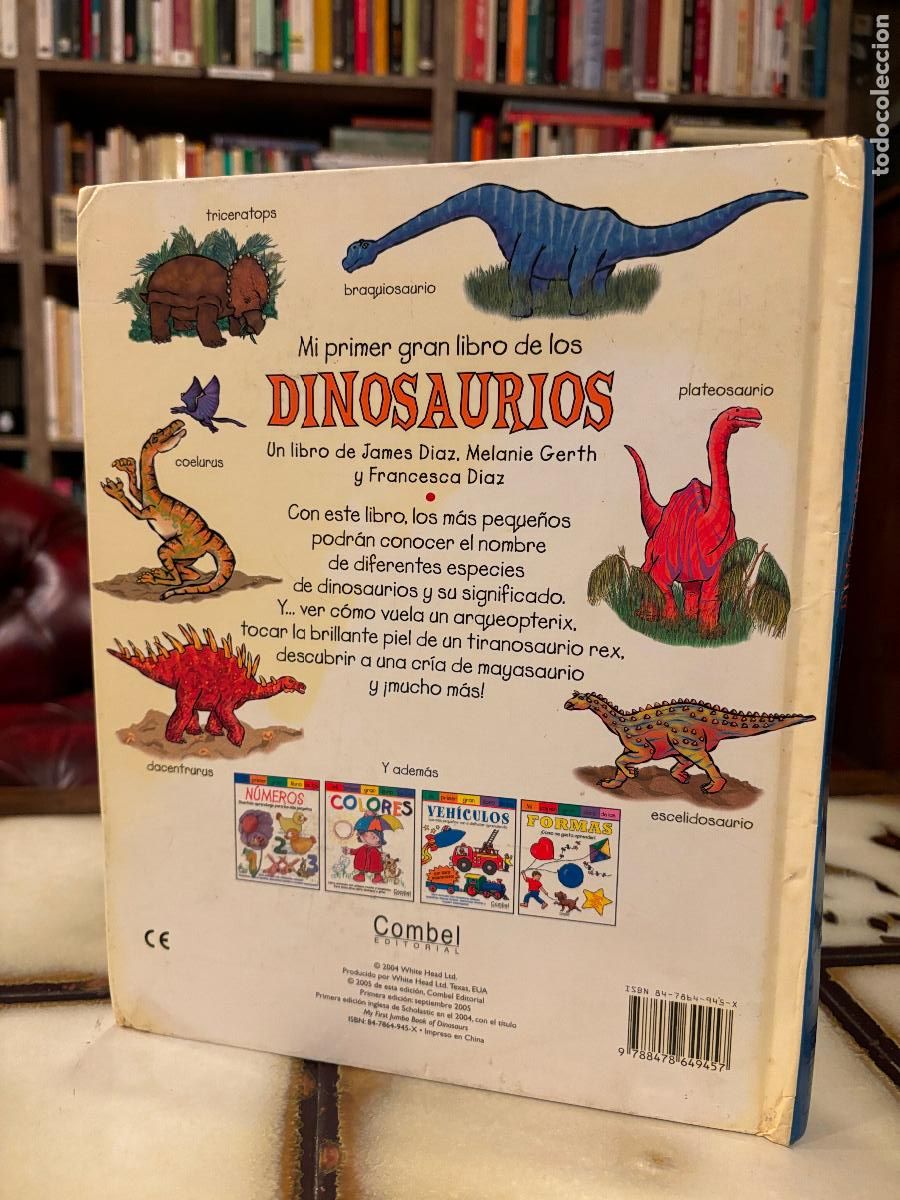 Libros de segunda mano: Mi primer gran libro de los dinosaurios. Divi&eacute;rtete aprendiendo. - Foto 2