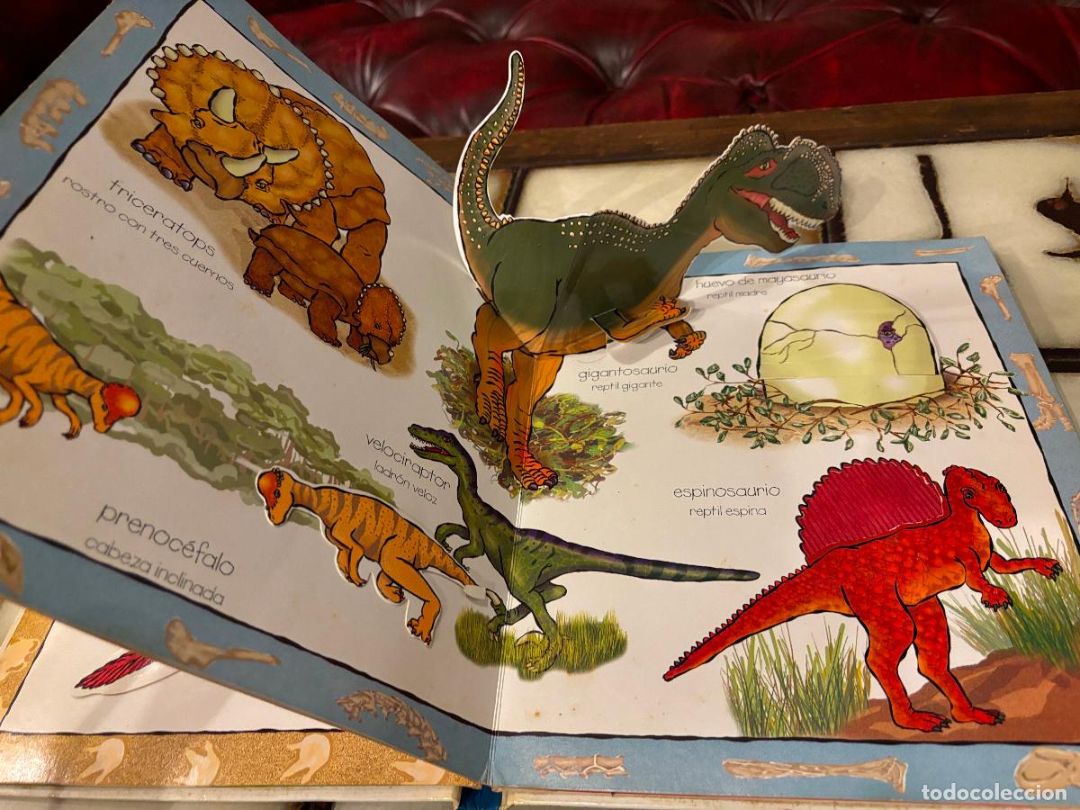 Libros de segunda mano: Mi primer gran libro de los dinosaurios. Divi&eacute;rtete aprendiendo. - Foto 4