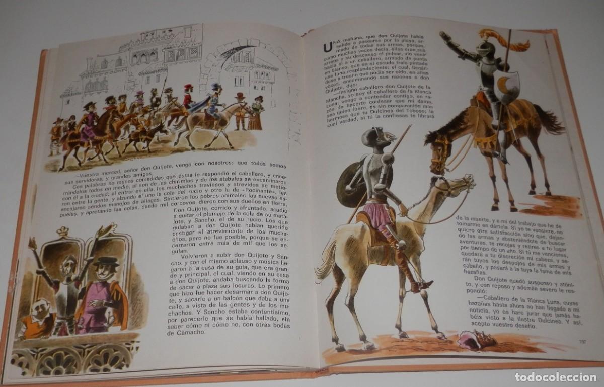 Libros de segunda mano: LIBRO AVENTURAS DE DON QUIJOTE DE LA MANCHA - Foto 2