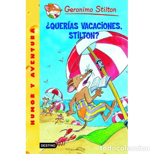 Libros de segunda mano: &iquest;QUER&Iacute;AS VACACIONES STILTON? - GERONIMO STILTON - Sin Especificar - Foto 1