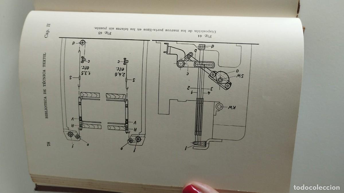 Libros de segunda mano: Telares autom&aacute;ticos. 1955. Hans Maier. - Foto 5