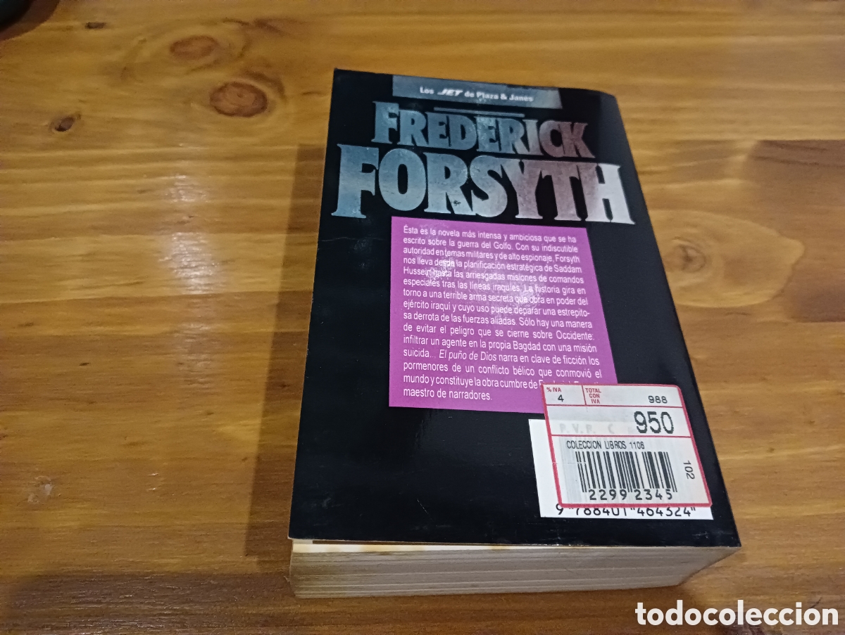 Libros de segunda mano: El pu&ntilde;o de Dios. Frederic forsyth - Foto 6