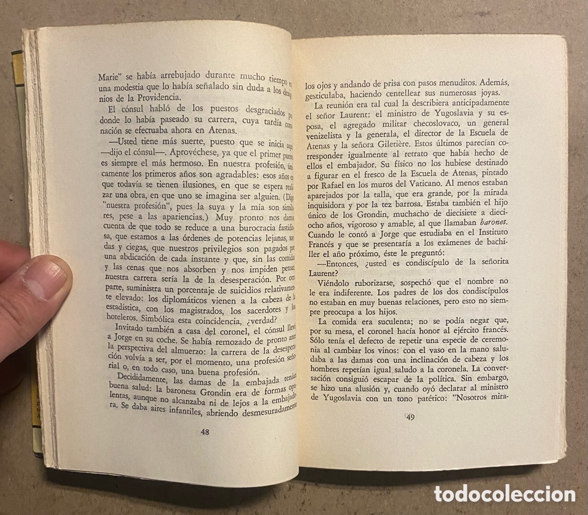 Libros de segunda mano: LAS EMBAJADAS. ROGER PEYREFITTE. EDITORIAL SUDAMERICANA 1954. - Foto 3
