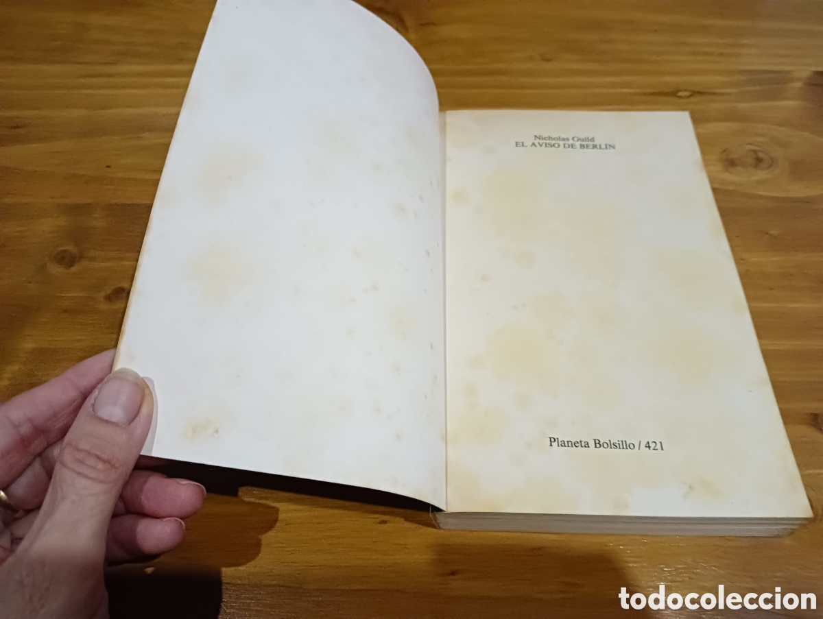 Libros de segunda mano: El aviso de Berl&iacute;n. Nicholas Guild - Foto 2
