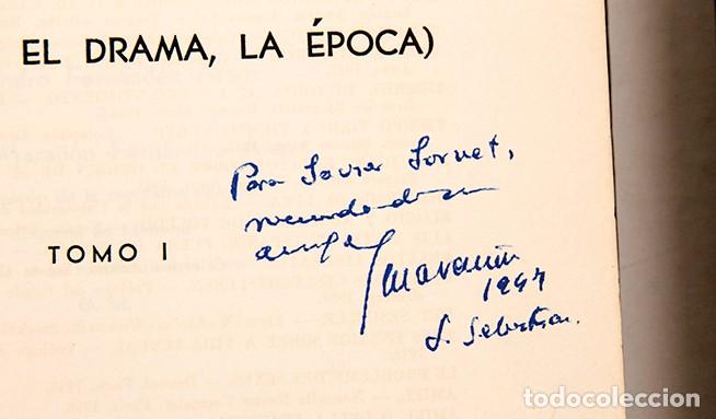 Libros de segunda mano: GREGORIO MARA&Ntilde;&Oacute;N - ANTONIO P&Eacute;REZ - DEDICATORIA AUT&Oacute;GRAFA DE MARA&Ntilde;&Oacute;N - Foto 4