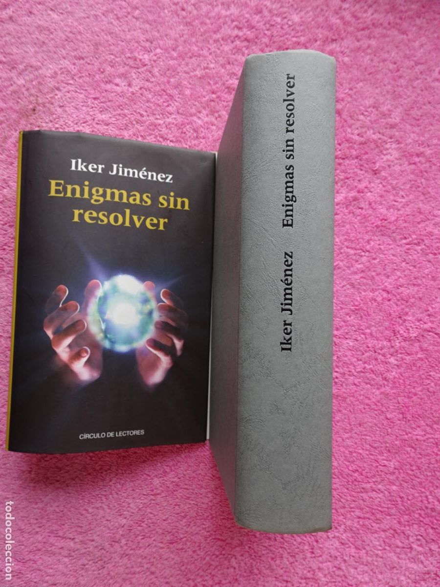 Libros de segunda mano: enigmas sin resolver iker jim&eacute;nez editorial edaf 2001 para circulo de lectores 2003 tapas duras - Foto 4