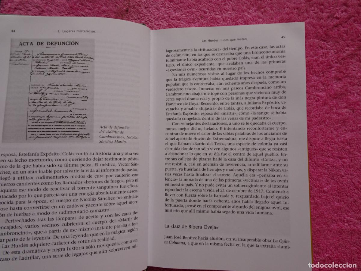Libros de segunda mano: enigmas sin resolver iker jim&eacute;nez editorial edaf 2001 para circulo de lectores 2003 tapas duras - Foto 7