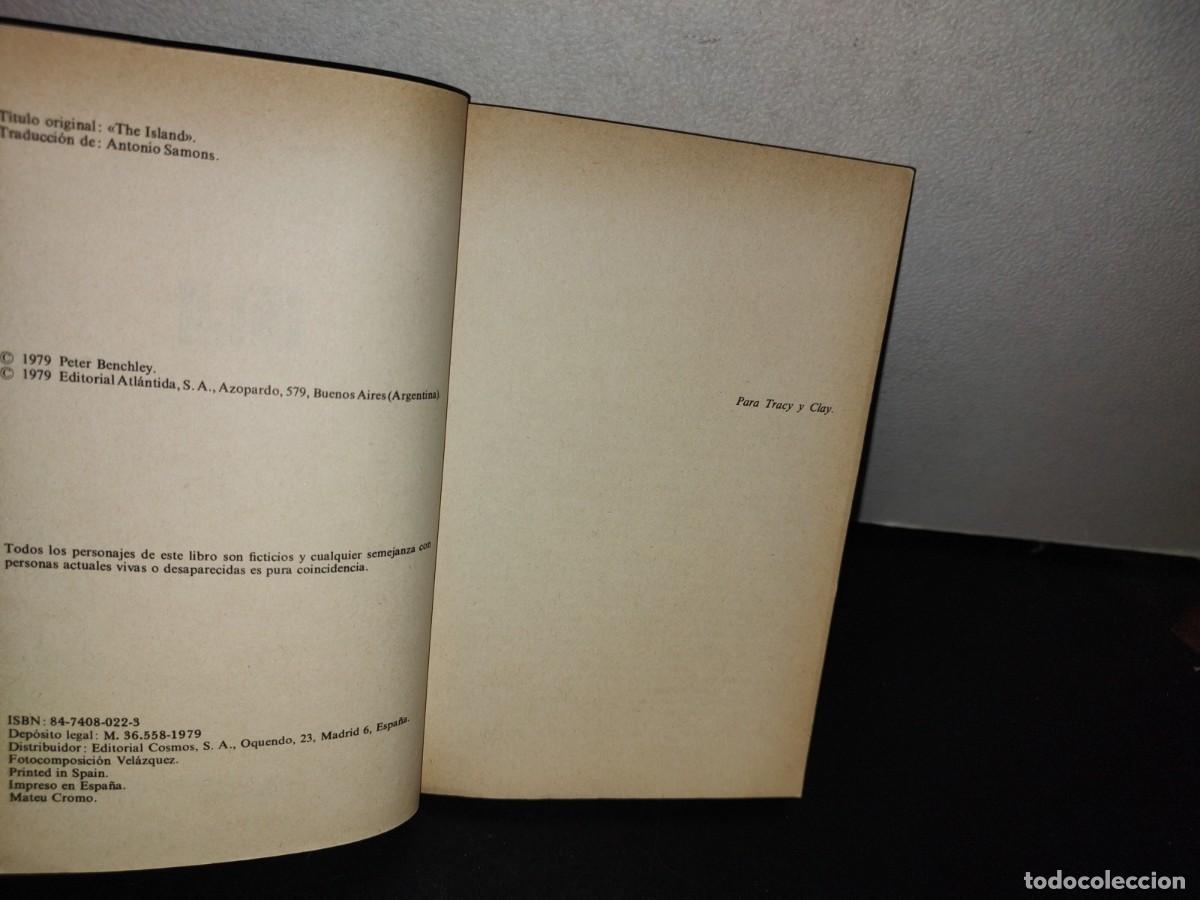 Libros de segunda mano: 121- ISLA - PETER BENCHLEY - 1979 - Foto 3