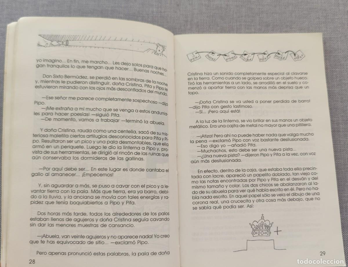 Libros de segunda mano: Libro. El Tesoro del caseron. De Jose Luis Velasco. Editorial Andros. A&ntilde;o 1990. - Foto 5