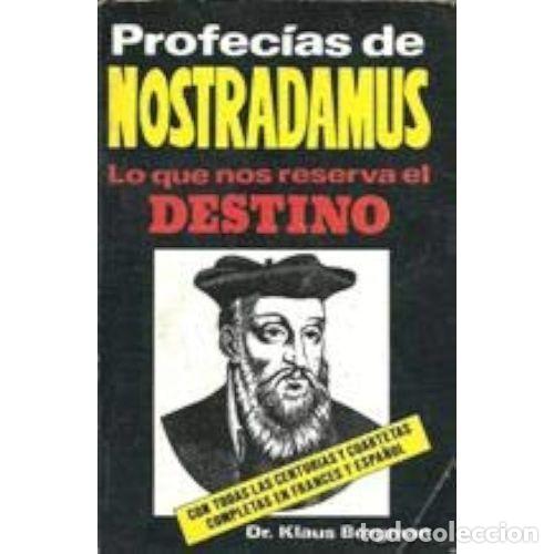 Second hand books: Las Profec&iacute;as de Nostradamus - Bergman, Klaus - Editorial Productos Compactos - 1987, 1&ordf; ed.