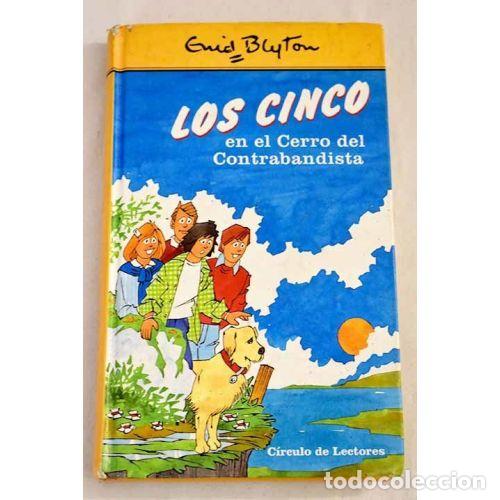 Libros de segunda mano: Los Cinco en el Cerro del Contrabandista - Enid Blyton - Editorial Bru&ntilde;o