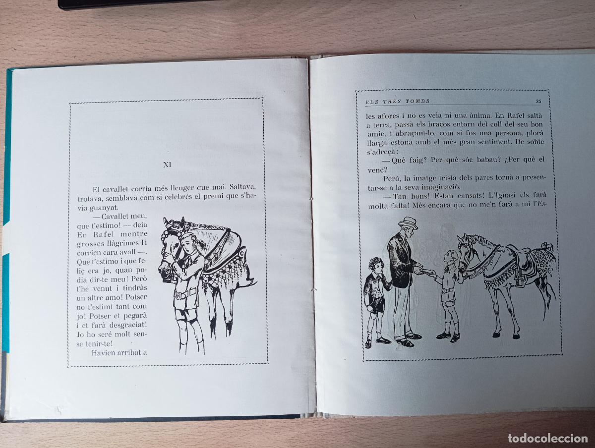 Libros de segunda mano: Els tres tombs. M. B. - Foto 2