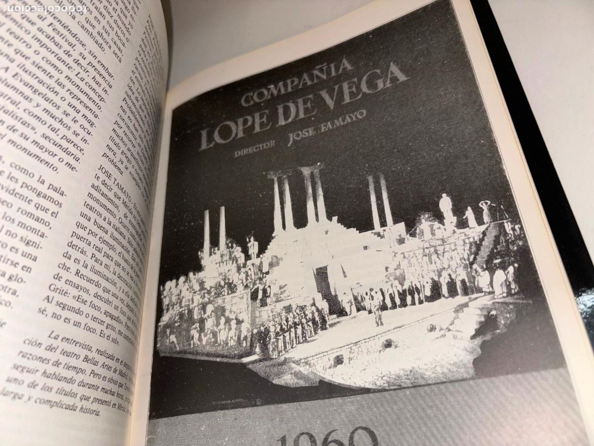 Libros de segunda mano: MONLE&Oacute;N, JOS&Eacute;. TEATRO ROMANO DE M&Eacute;RIDA (1933-1985). DEBATE E HISTORIA - Foto 5