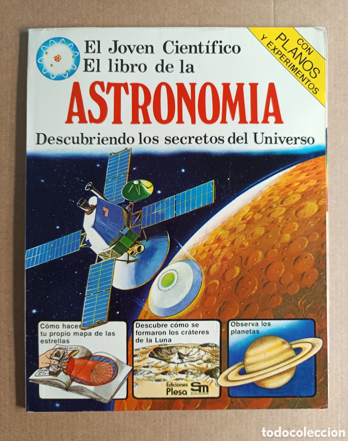 Libros de segunda mano: (*_*) El Joven Cient&iacute;fico: El Libro de la Astronom&iacute;a (Plesa/SM, 1978). Por Christopher Maynard. - Foto 1