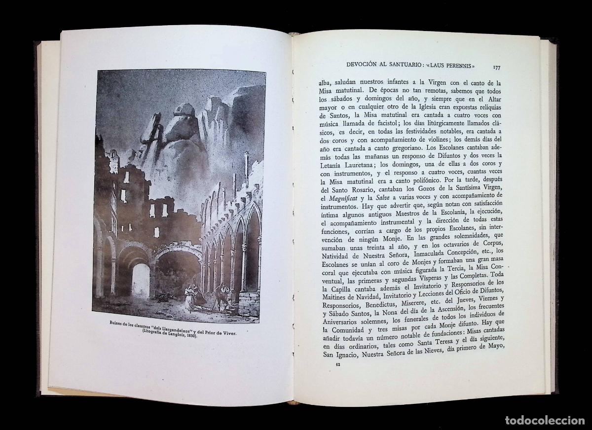 Libros de segunda mano: HISTORIA DE MONTSERRAT. - ALBAREDA, Anselmo M. - Foto 6