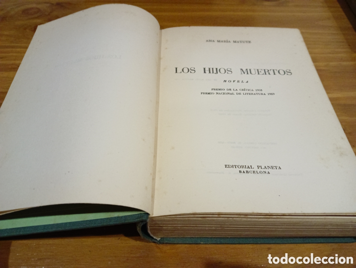 Libros de segunda mano: Los hijos muertos Ana Mar&iacute;a Matute - Foto 3