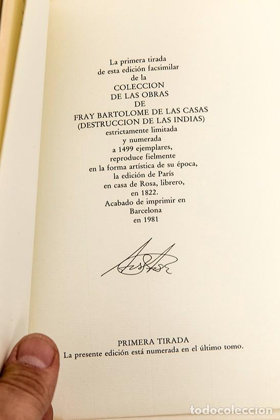 Libros de segunda mano: OBRAS DE FRAY BARTOLOME DE LAS CASAS - 1981 - 2 TOMOS - Foto 5