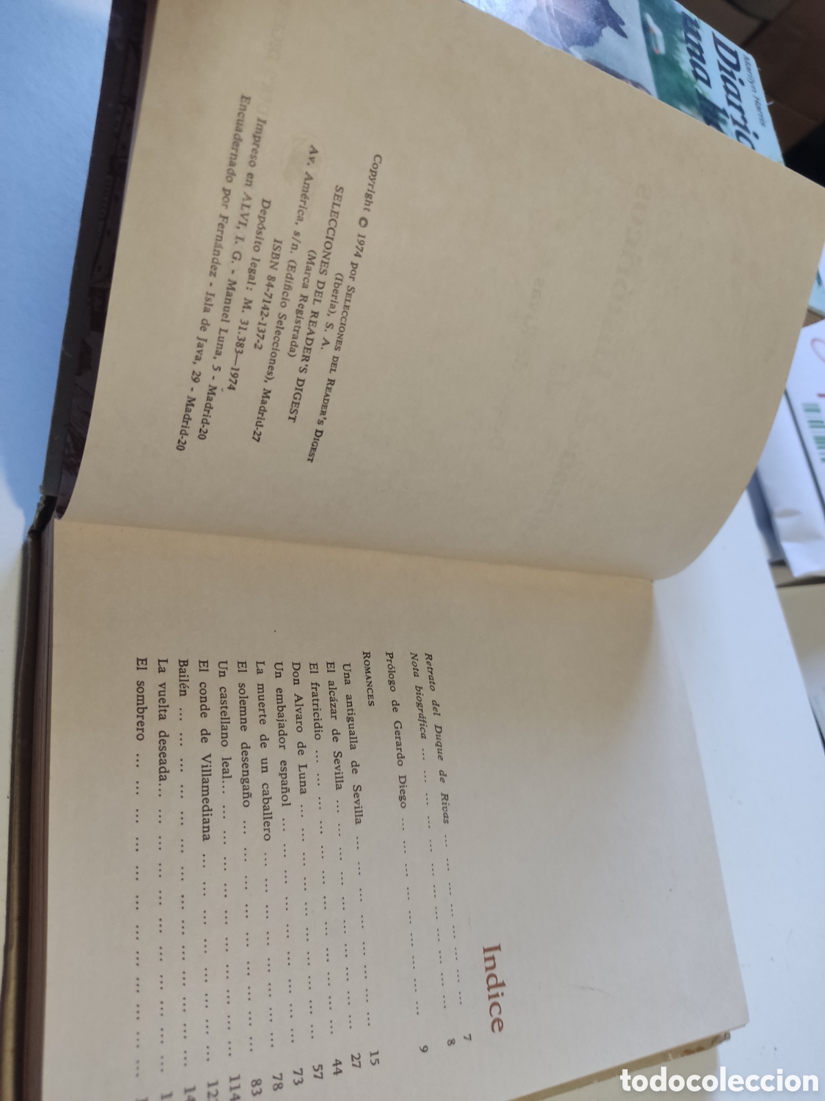 Libros de segunda mano: Libro romances hist&oacute;ricos del Duque de Rivas - Foto 4