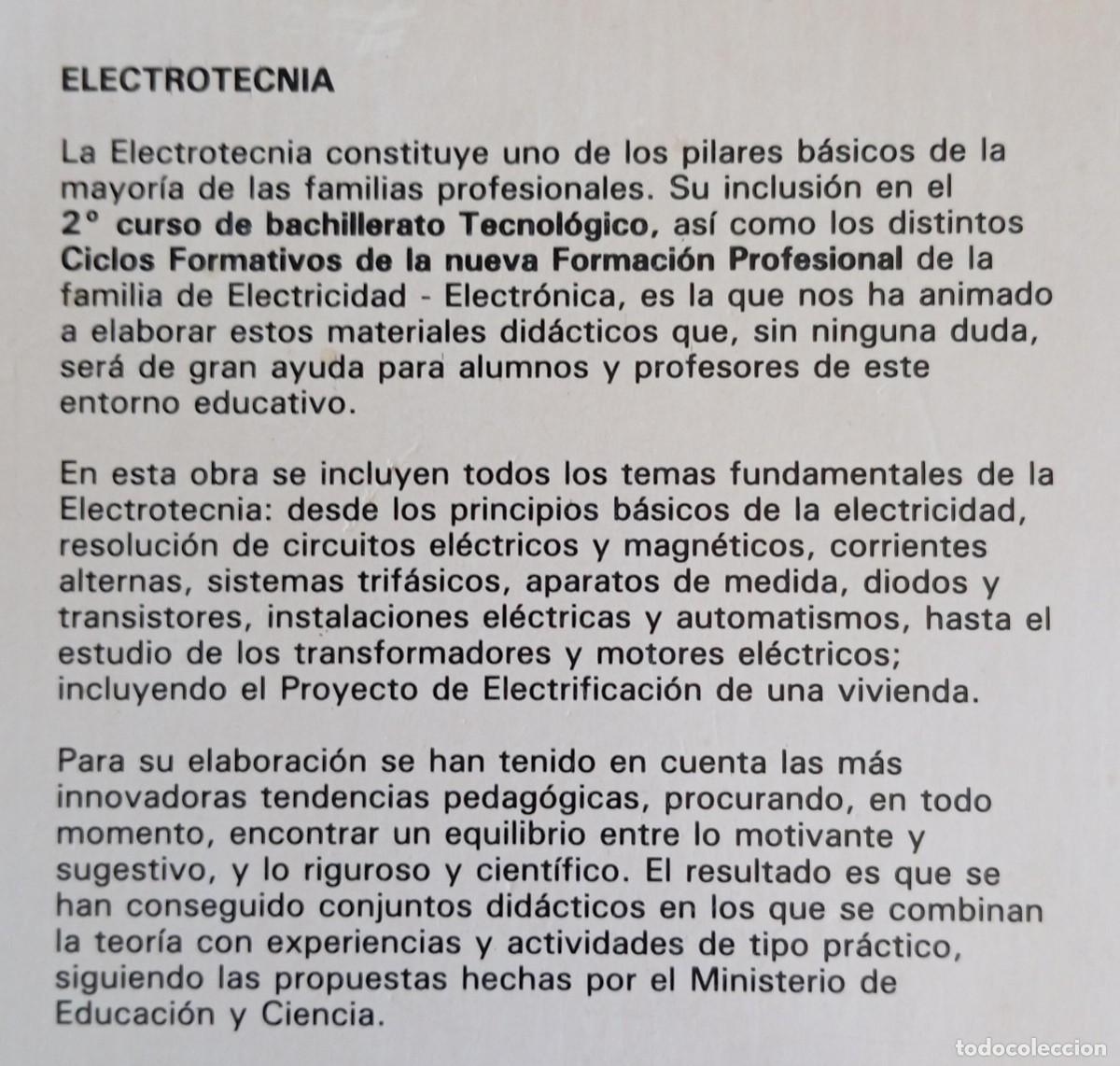 Libros de segunda mano: ELECTROTECNIA - PABLO ALCALDE - Foto 2