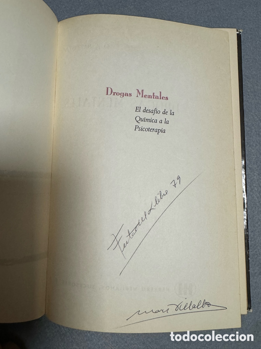 Libros de segunda mano: DROGAS MENTALES, EL DESAF&Iacute;O DE LA QU&Iacute;MICA A LA PSICOTERAPIA - Foto 5