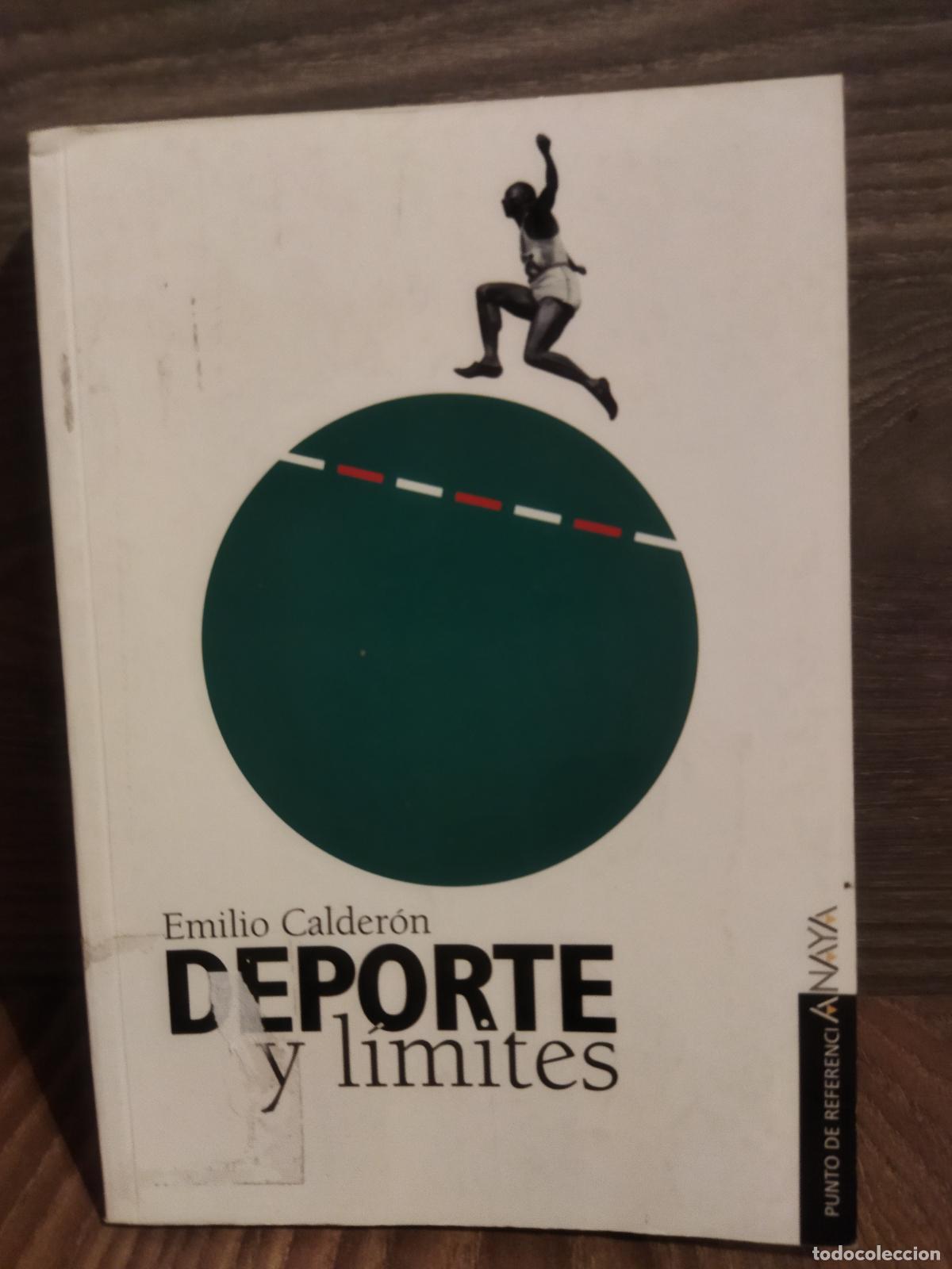 Libros de segunda mano: Deporte y limites Emilio Calder&oacute;n - Foto 1