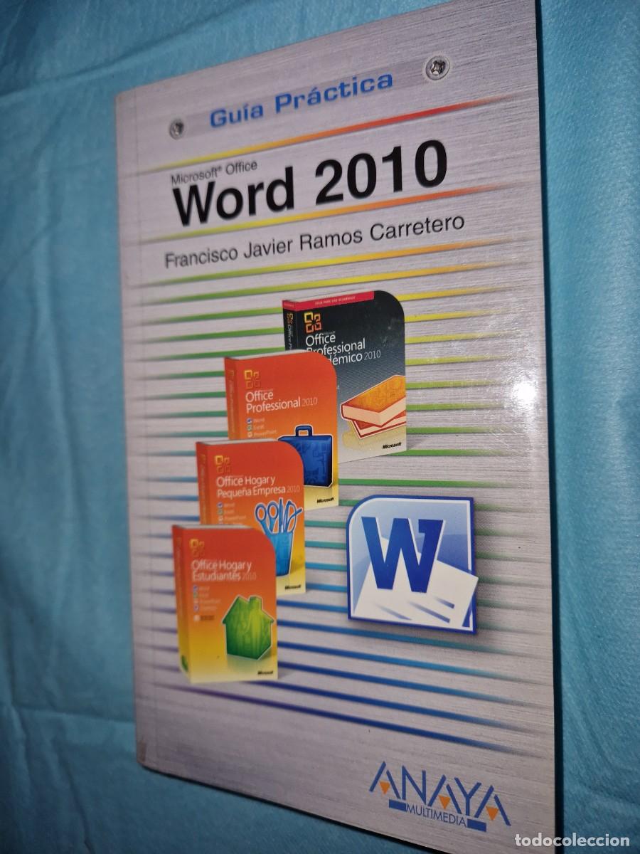 Libros de segunda mano: WORD 2010 - GUIA PRACTICA DE EDITORIAL ANAYA - Foto 1