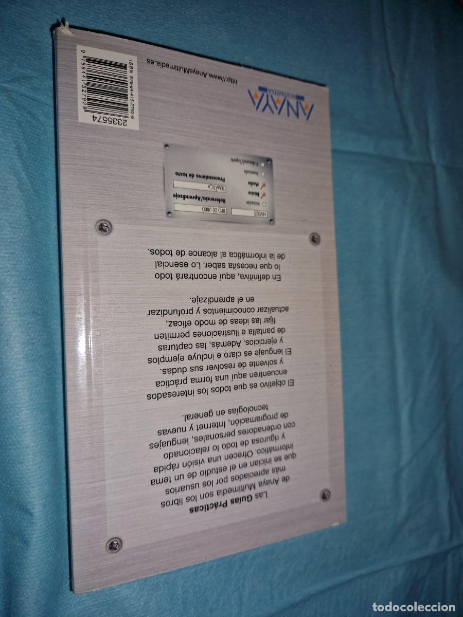 Libros de segunda mano: WORD 2010 - GUIA PRACTICA DE EDITORIAL ANAYA - Foto 2