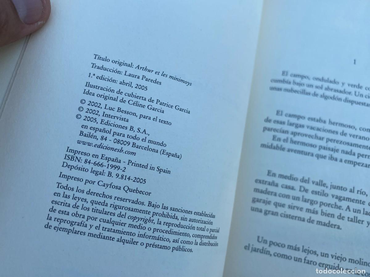 Libros de segunda mano: Arturo y los minimoys - Luc Besson - Foto 5