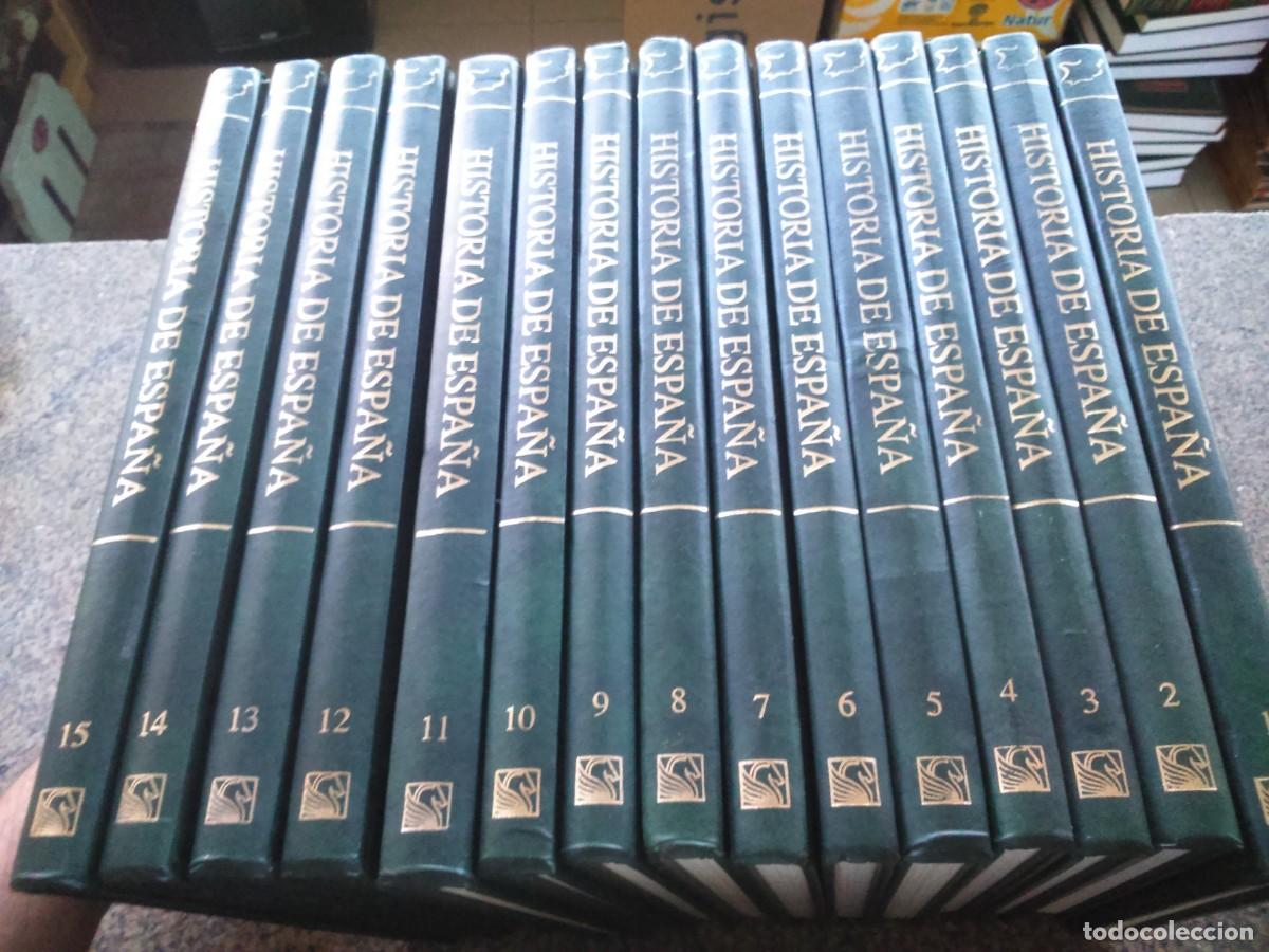 Libros de segunda mano: HISTORIA DE ESPA&Ntilde;A -- 15 TOMOS COMPLETA -- SALVAT 1998 -- - Foto 1