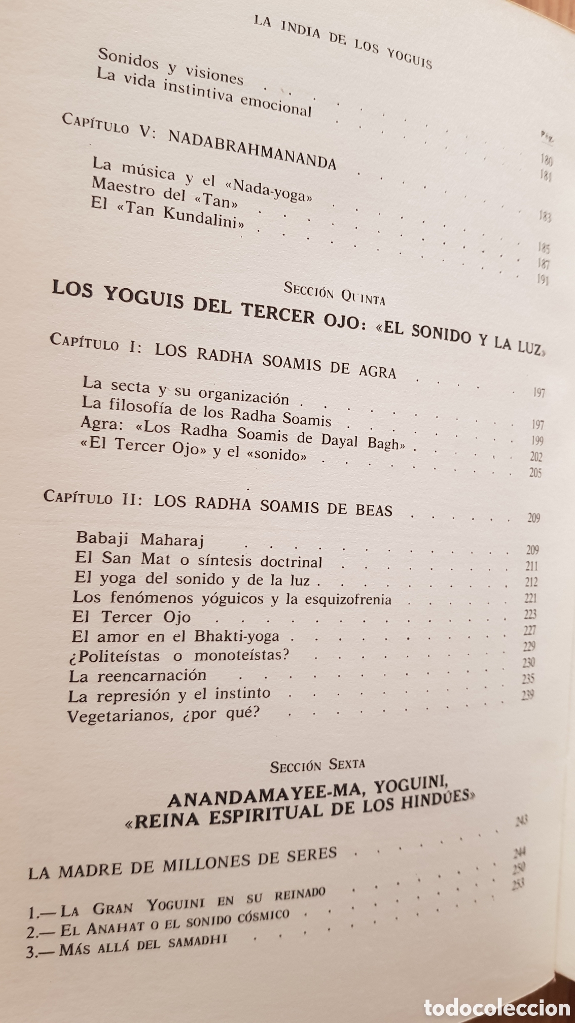 Libros de segunda mano: La india de los yoguis. Caycedo - Foto 7