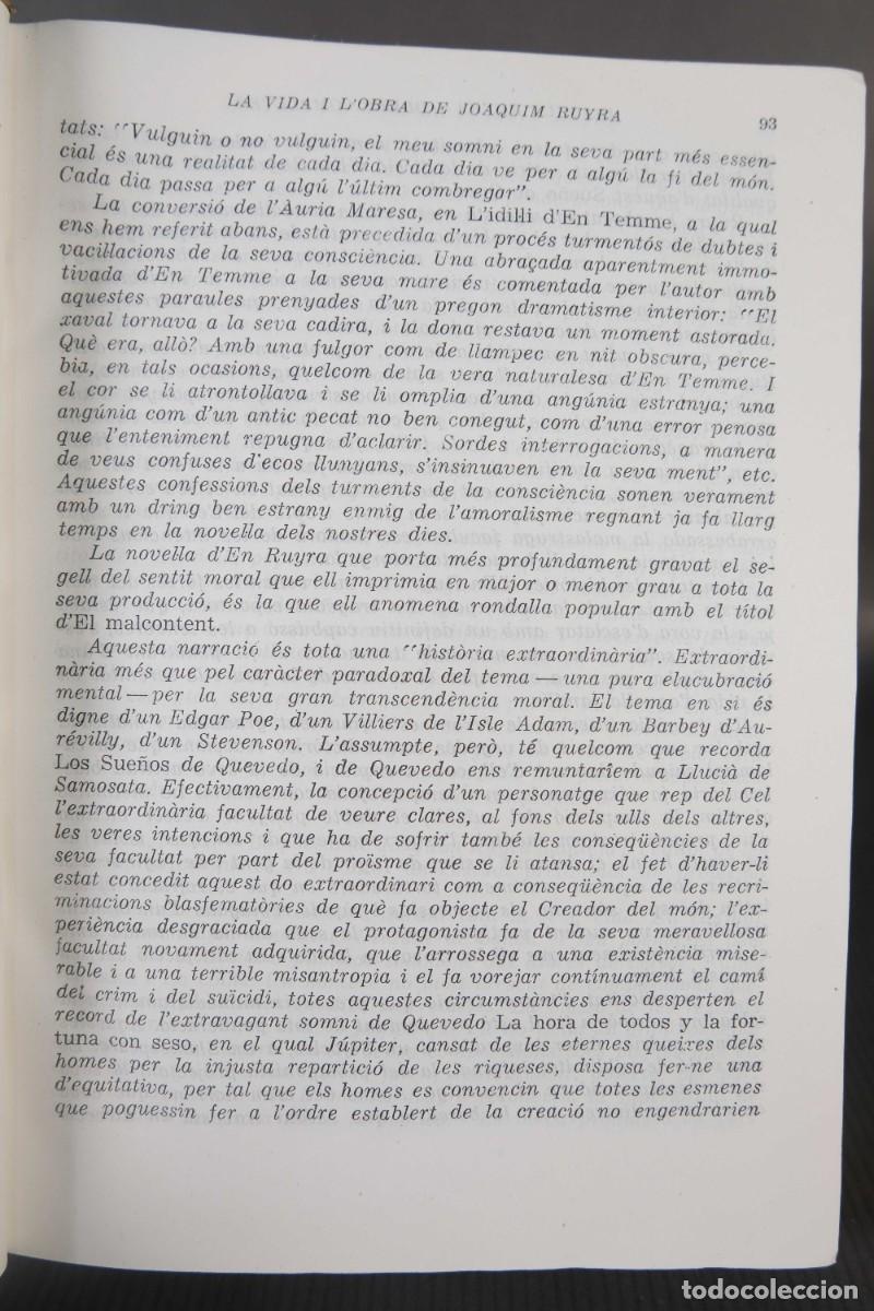 Libros de segunda mano: Obres completes - Joaquim Ruyra - Ed. Selecta, 1949 - Foto 7