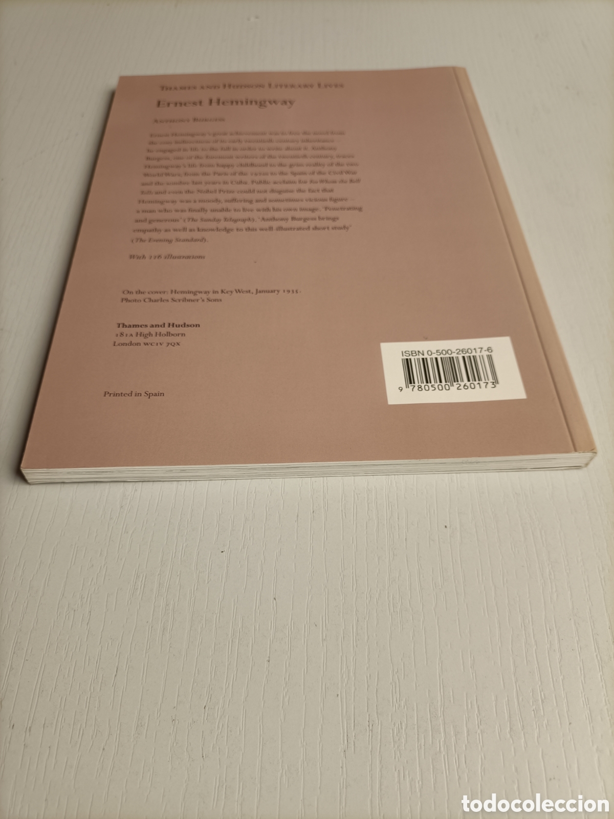 Libros de segunda mano: Ernest Hemingway .With 116 illustrations . Anthony Burgess - Foto 4