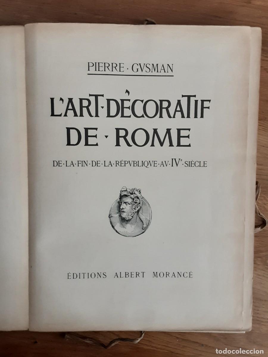 Libros de segunda mano: Lart Decoratif de Rome - Foto 2