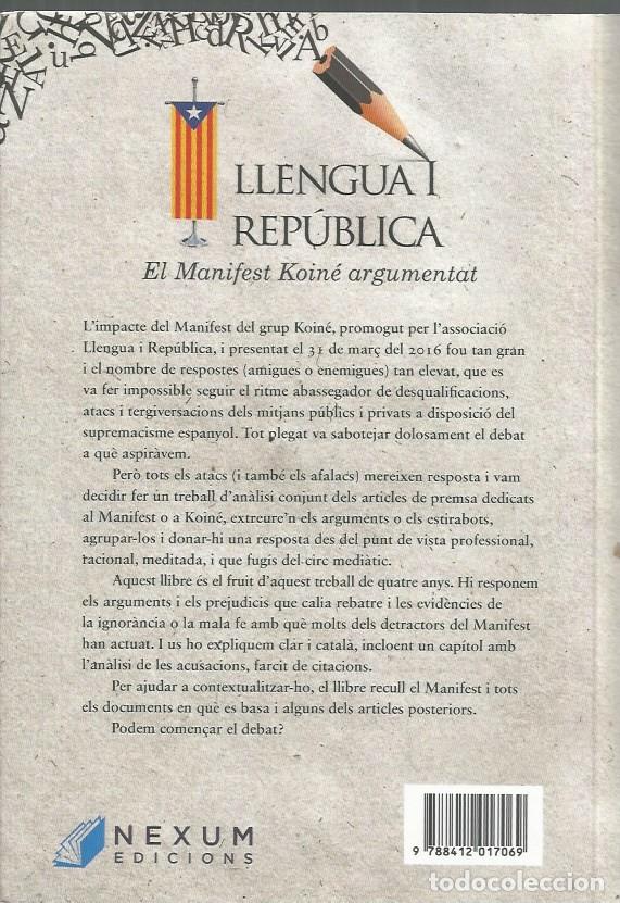 Libros de segunda mano: LLENGUA I REP&Uacute;BLICA - GRUP KOIN&Eacute; - Foto 4