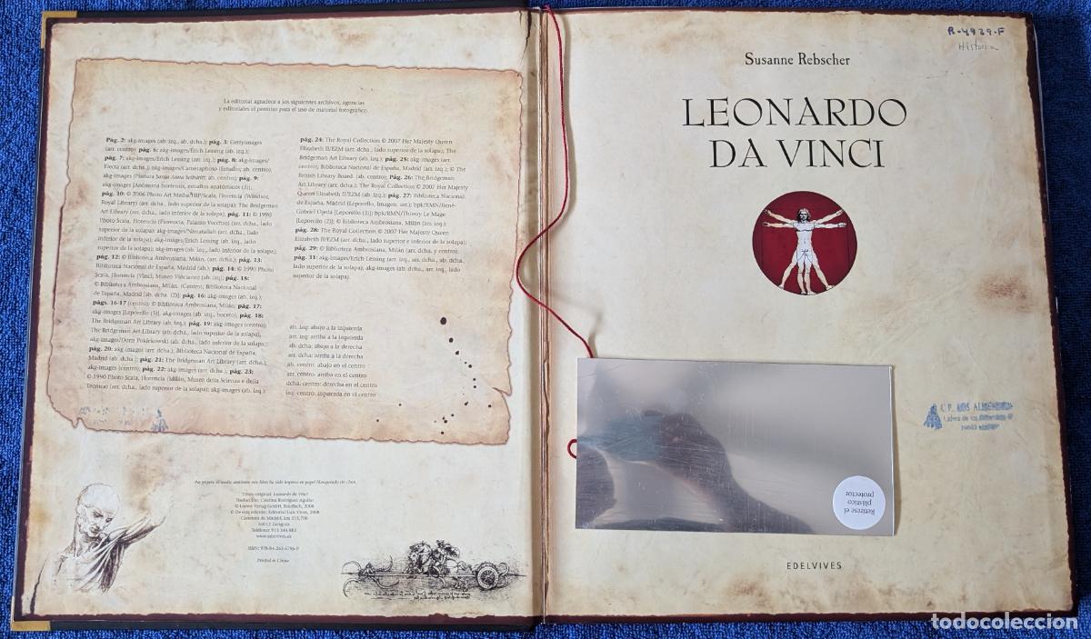 Libros de segunda mano: Leonardo Da Vinci - Susanne Rebscher - Edelvives (2008) - Foto 2