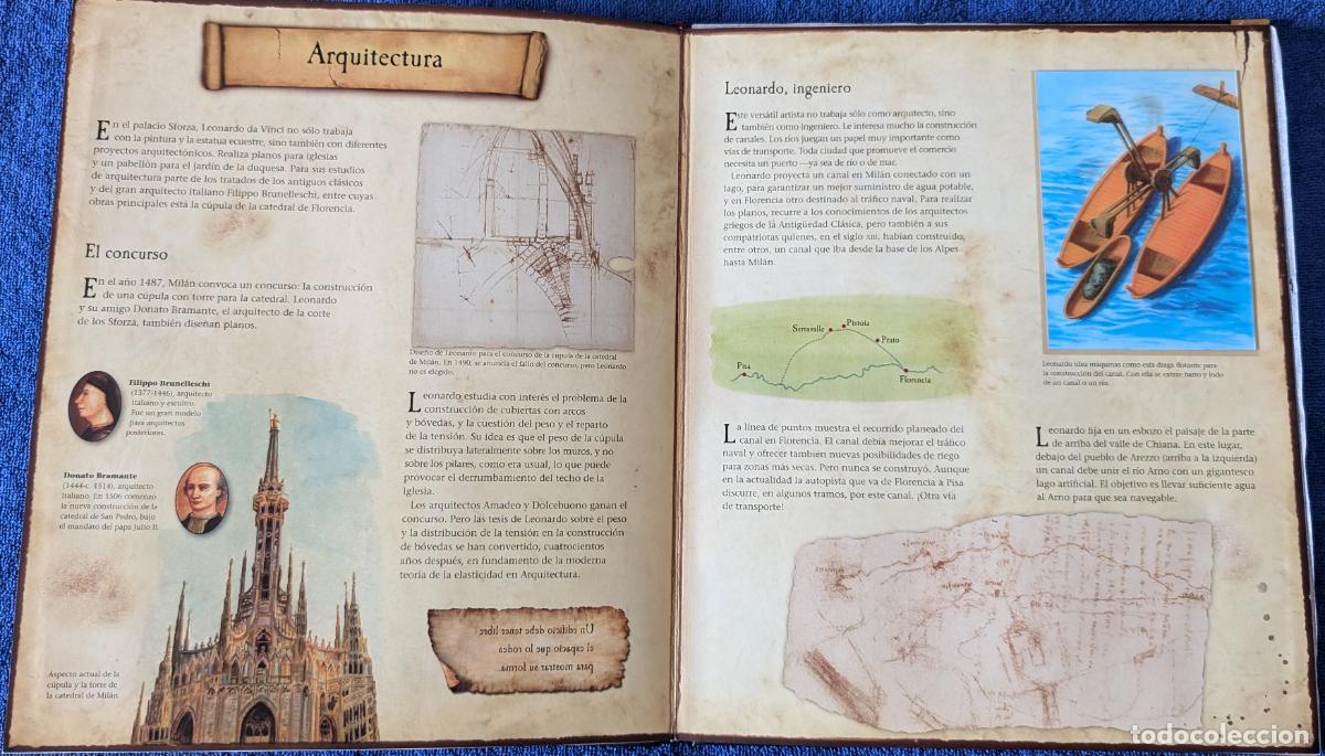 Libros de segunda mano: Leonardo Da Vinci - Susanne Rebscher - Edelvives (2008) - Foto 5