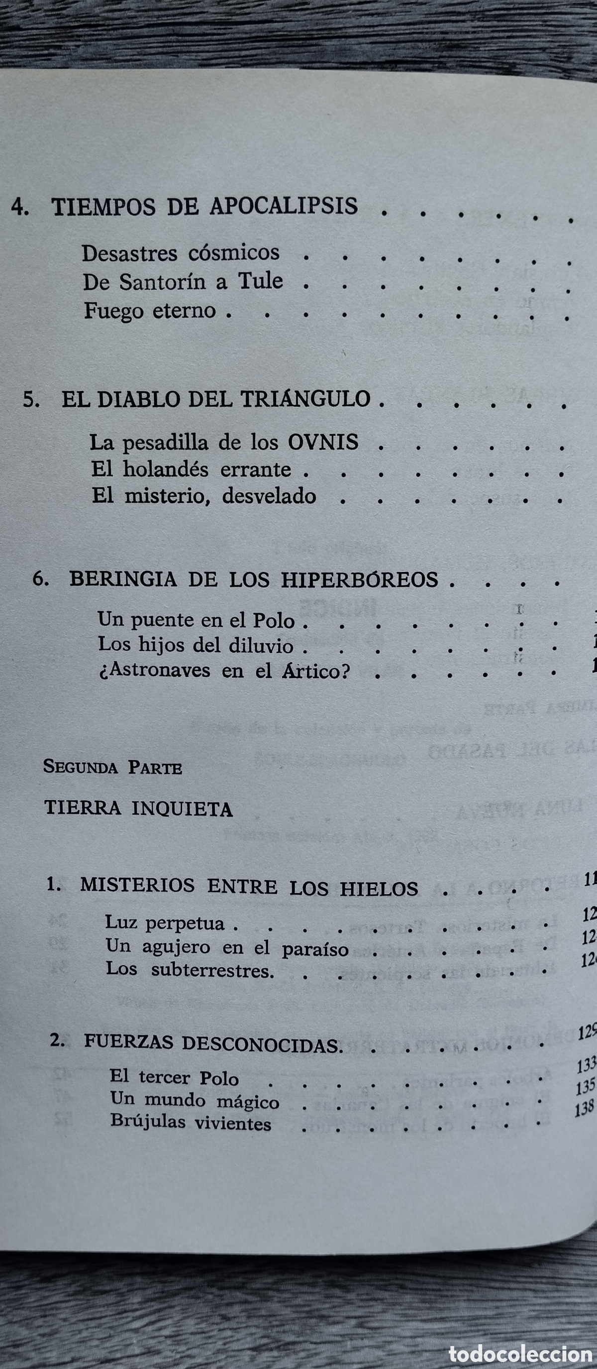 Libros de segunda mano: Flores de Luna, Peter Kolosimo, Plaza & Jan&eacute;s - Foto 3