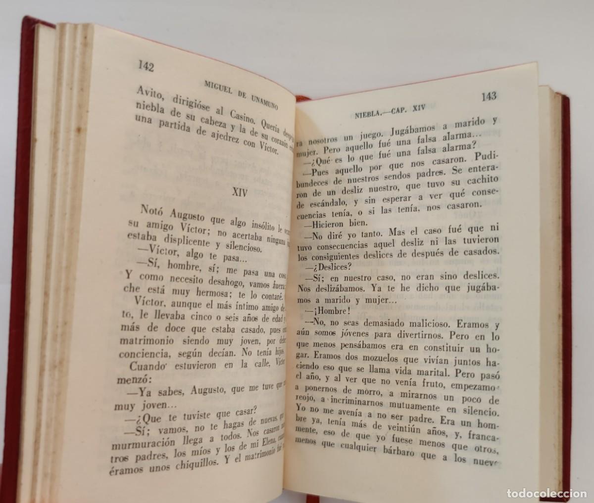 Libros de segunda mano: Libro. Niebla. Abel Sanchez. Coleccion Crisol numero 151. Cuarta edicion. A&ntilde;o 1960. - Foto 5