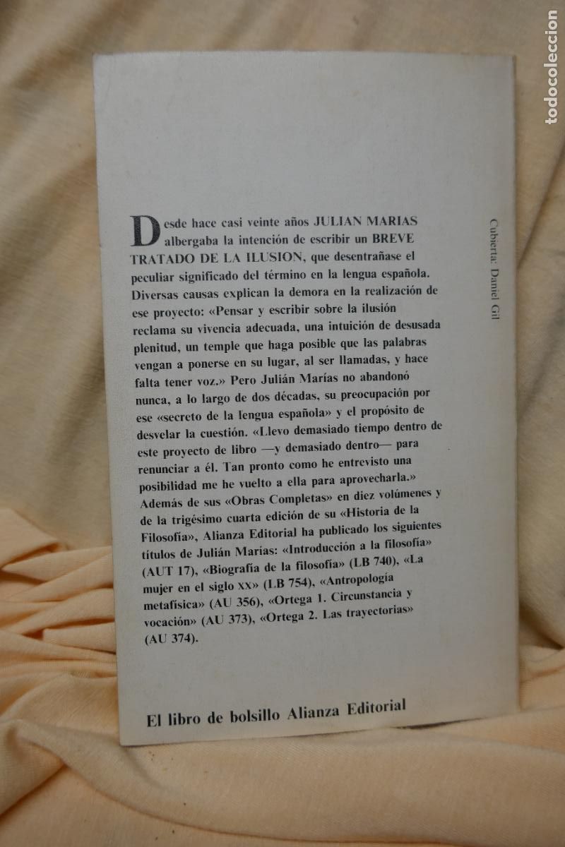 Libros de segunda mano: Juli&aacute;n Mar&iacute;as - Breve tratado de la ilusi&oacute;n - Foto 8